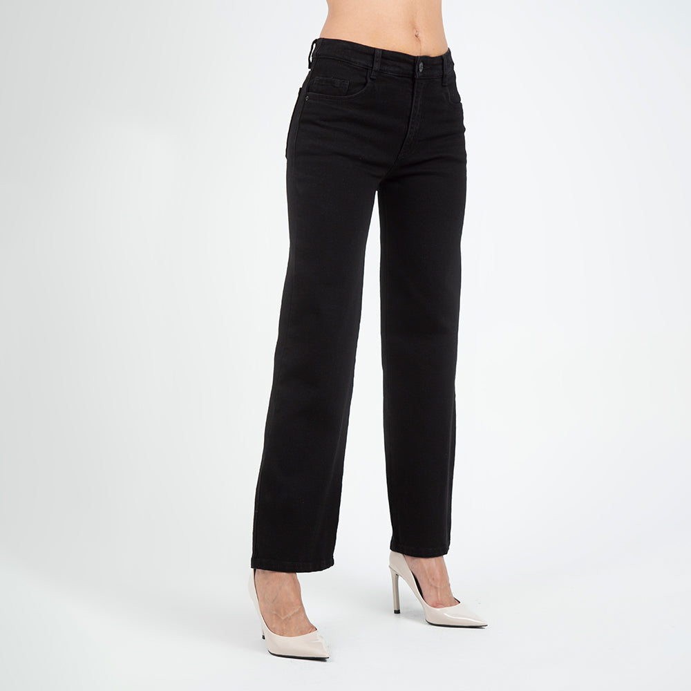 PANTAL¨®N NEGRO WIDE LEG