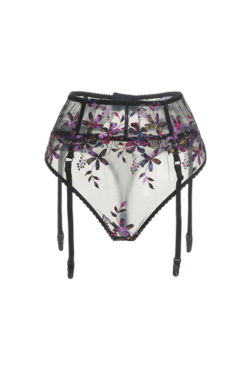 Peonia Floral Suspenders