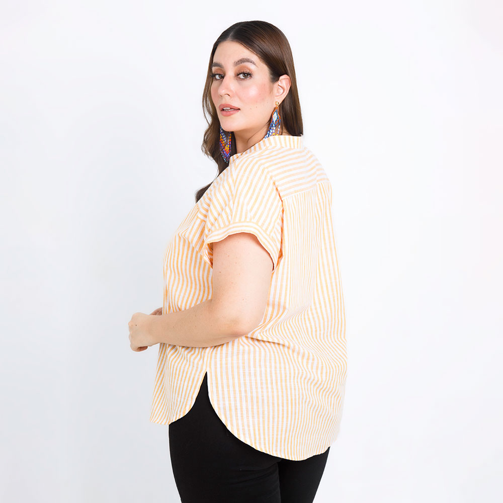 CAMISA TALLAS GRANDES MANGA RODADA
