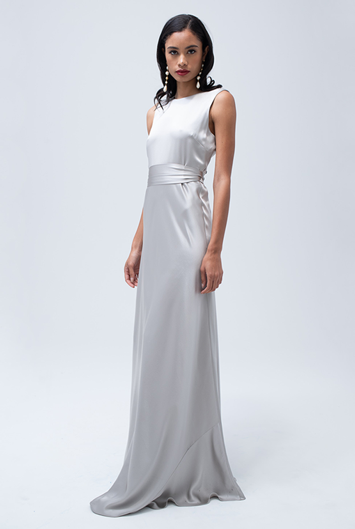 Backward Wrap Dress