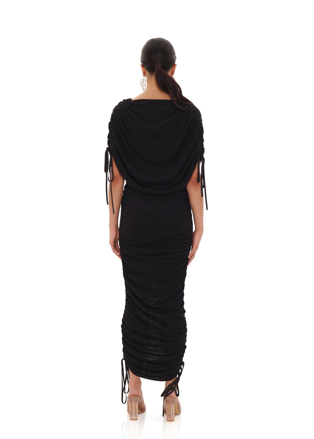 Ratu Mesh Black Dress