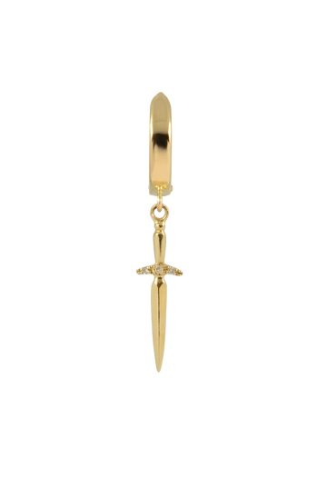 Diamond Dagger Earrings