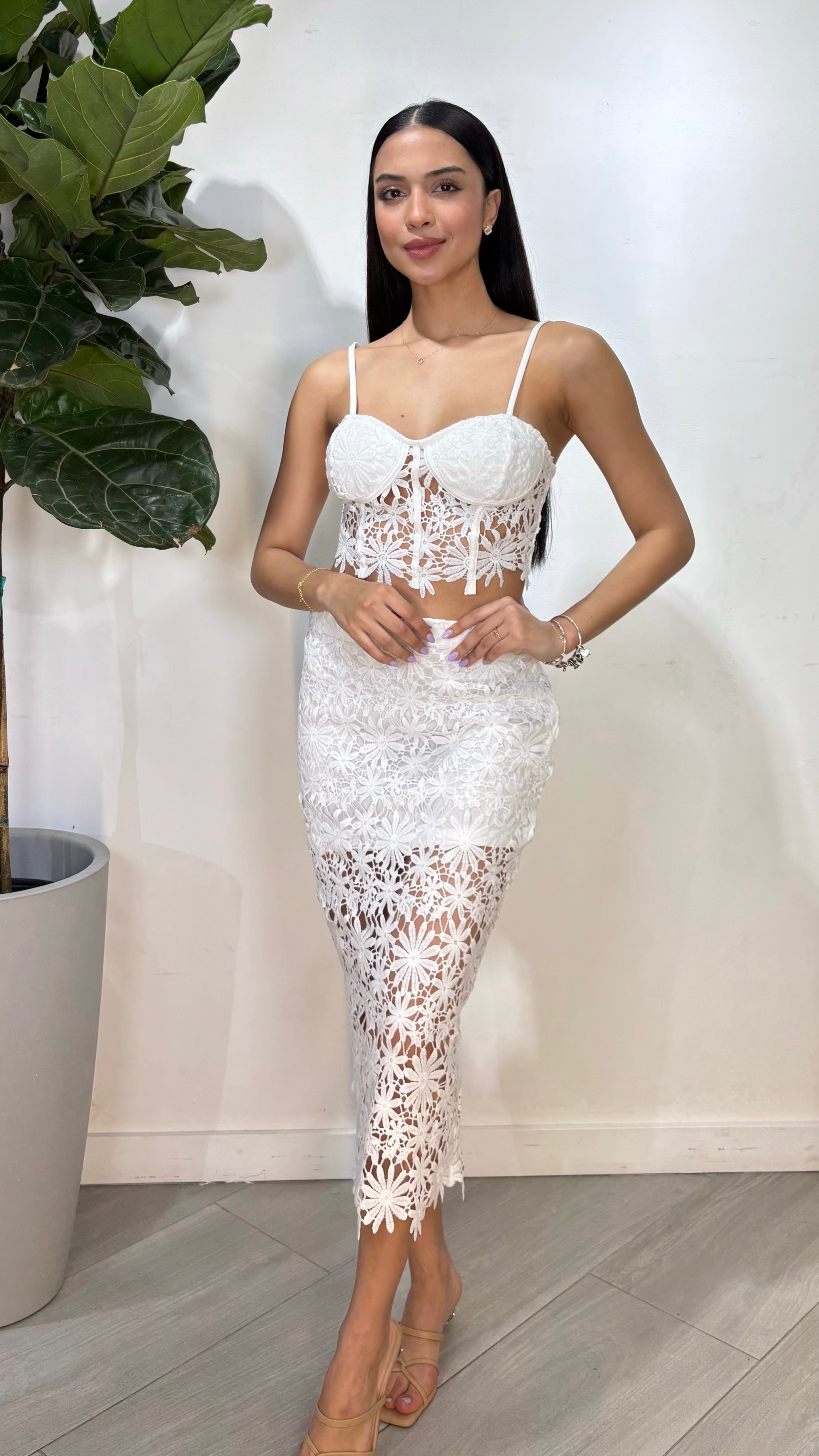 Pure Glam Skirt Set