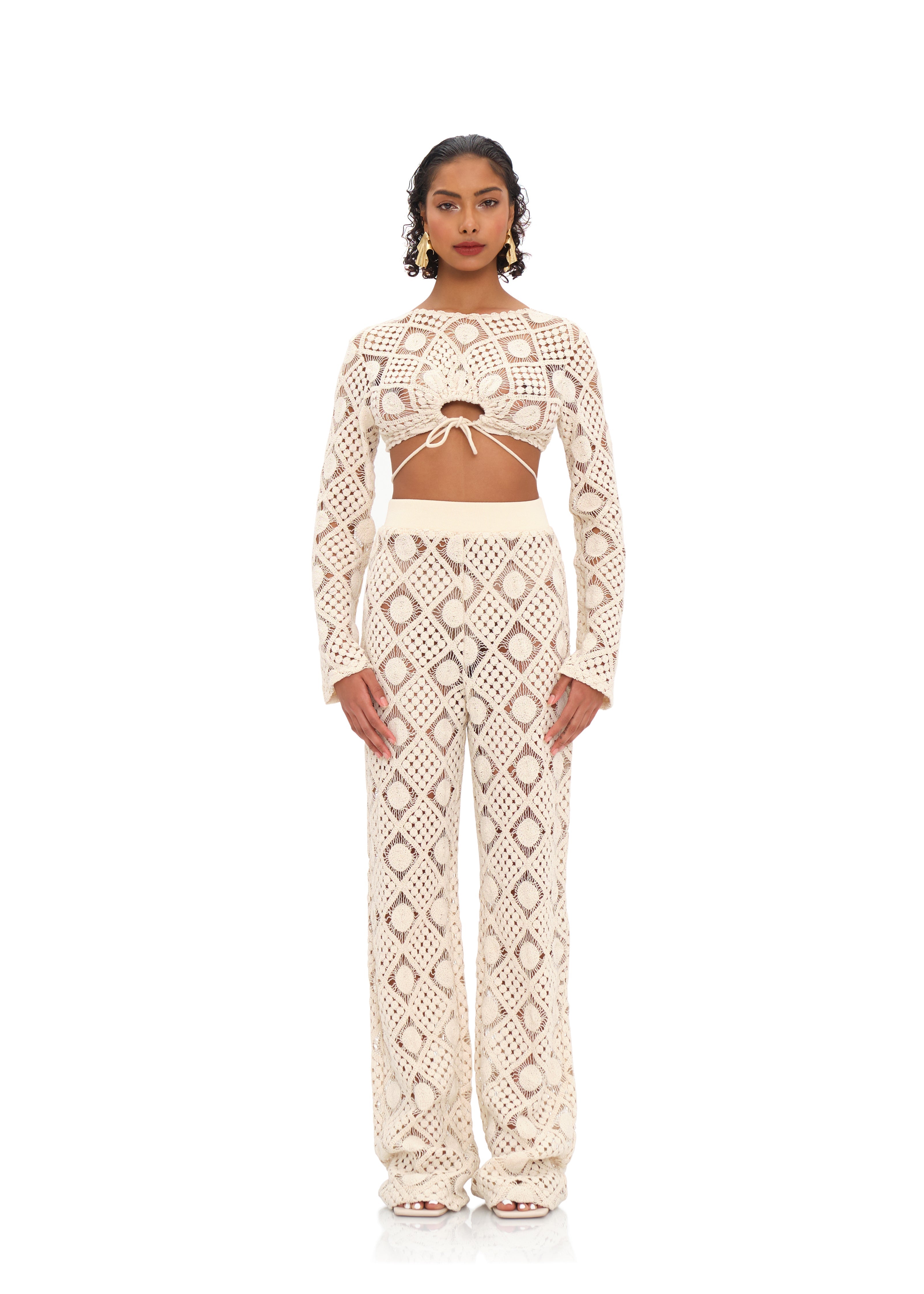 Hira Crochet Top