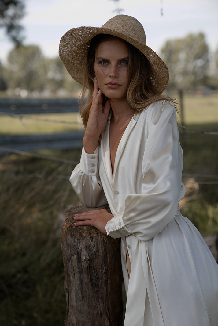 Angelica Silk Dress