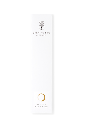 Be Still Busy Mind Incense | Meditation Range