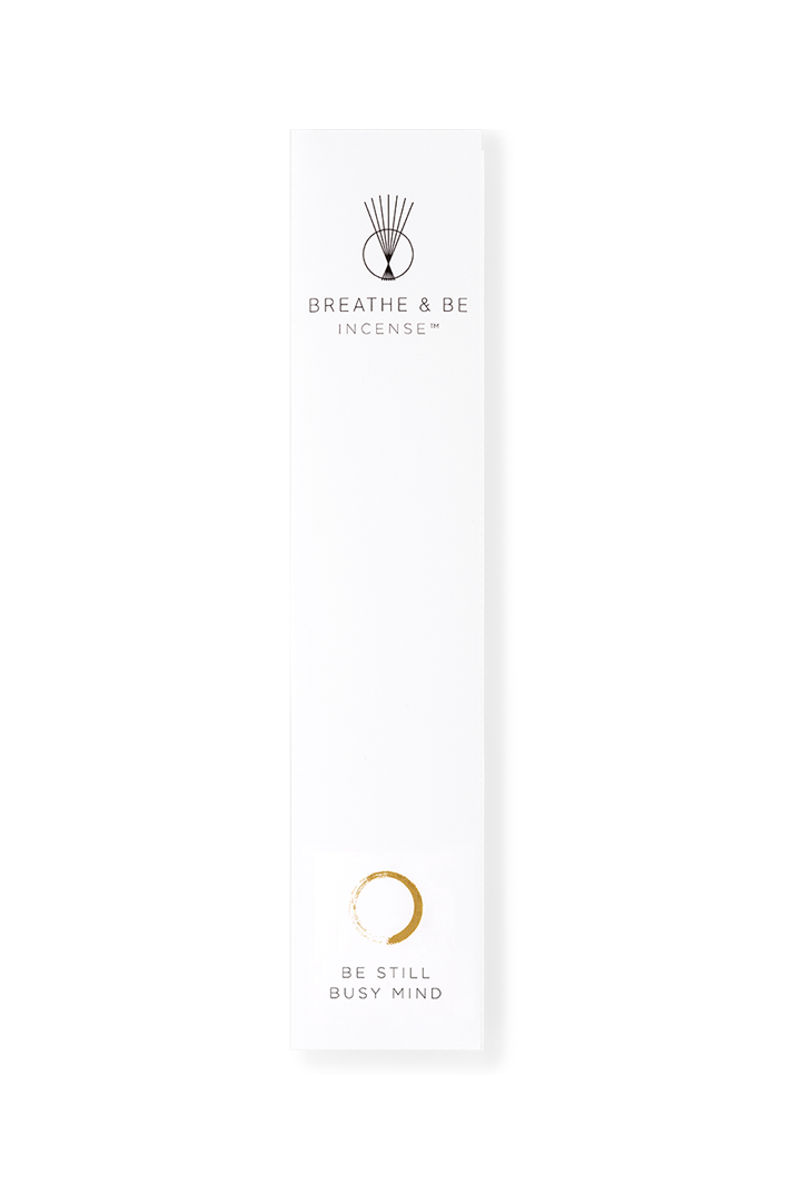 Be Still Busy Mind Incense | Meditation Range