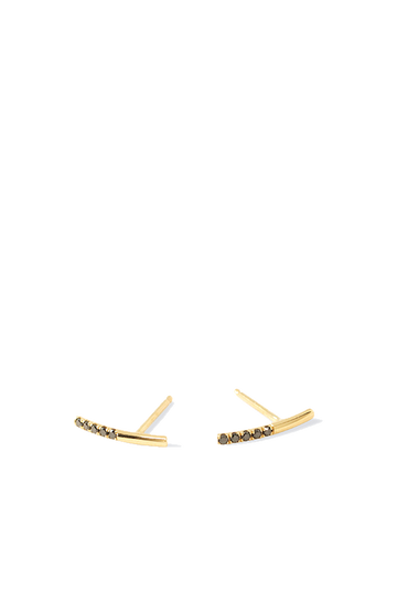 Diamond Balance Hook Earrings