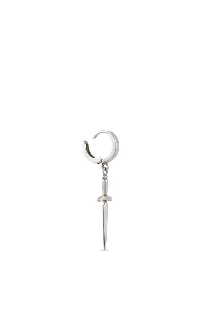 Silver Dagger Earrings