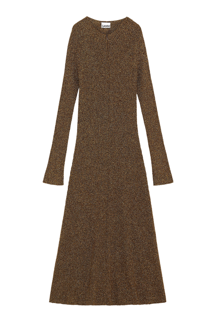 Lurex Maxi Dress