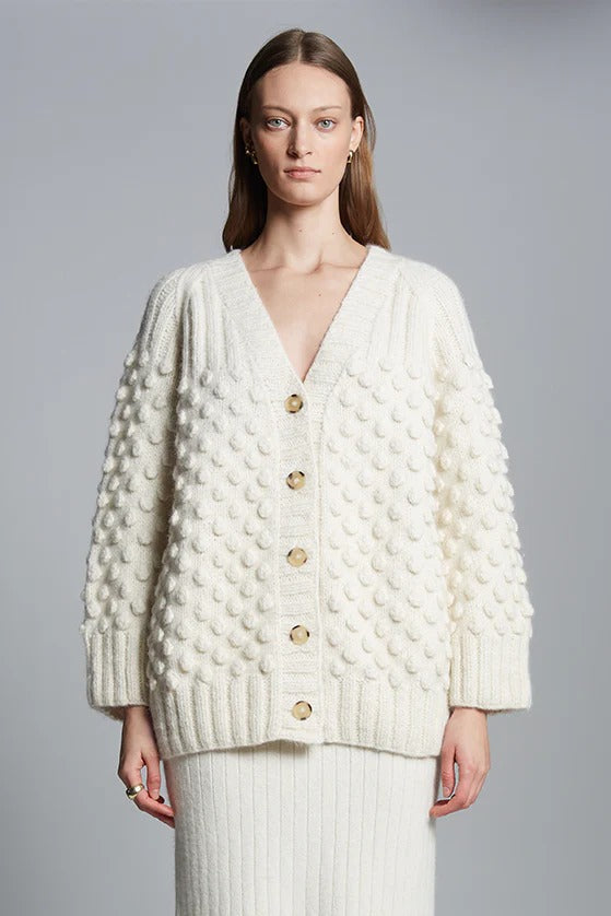 Chunky Alpaca Cardigan