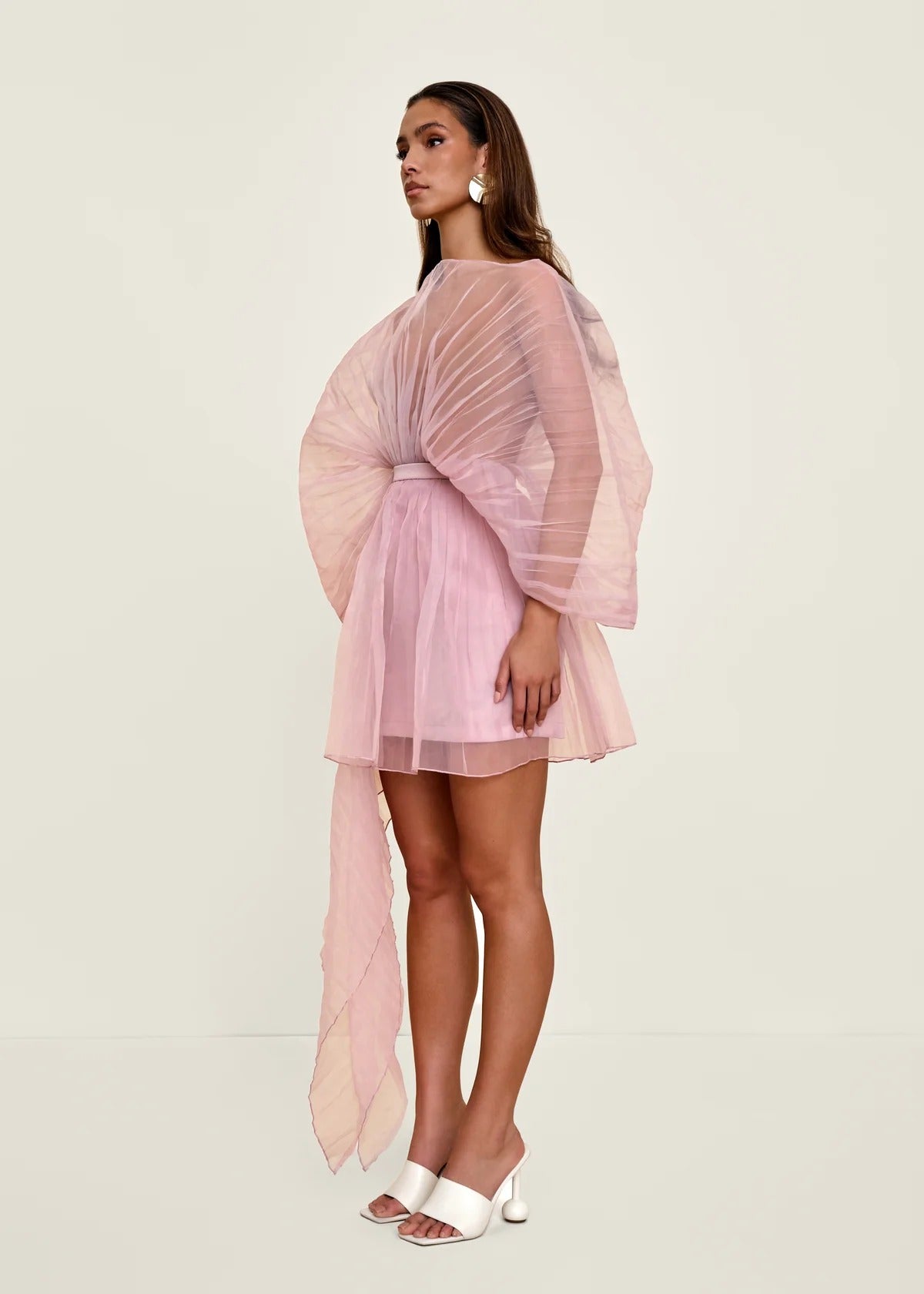 Ime Mini Skirt | Powder Pink