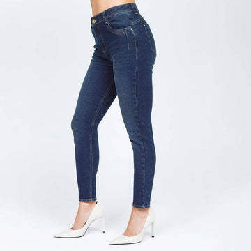 JEAN SKINNY PRETINA DELGADA CINCO BOLSILLOS