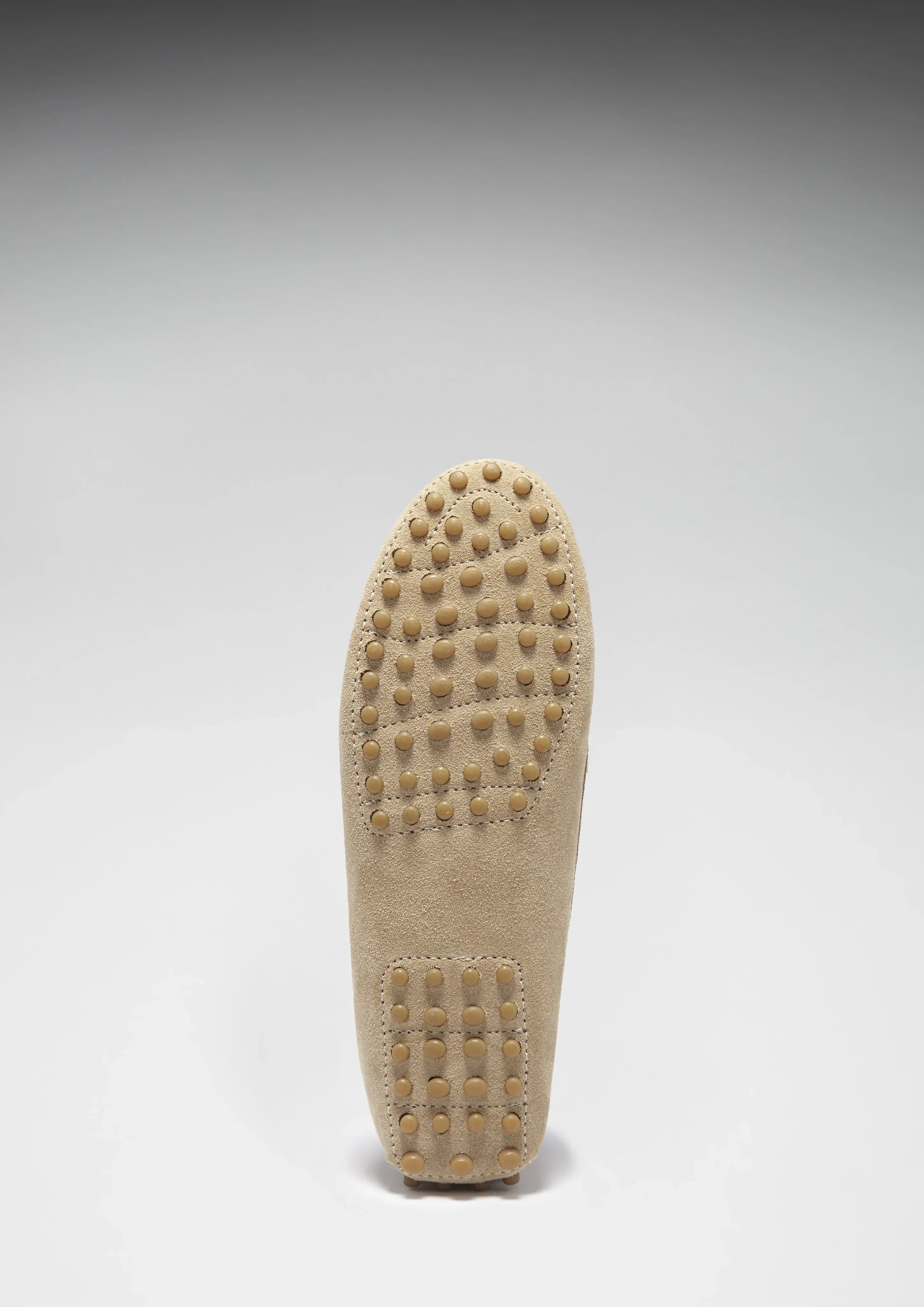 Women's Tasselled Driving Loafers | Taupe Suede